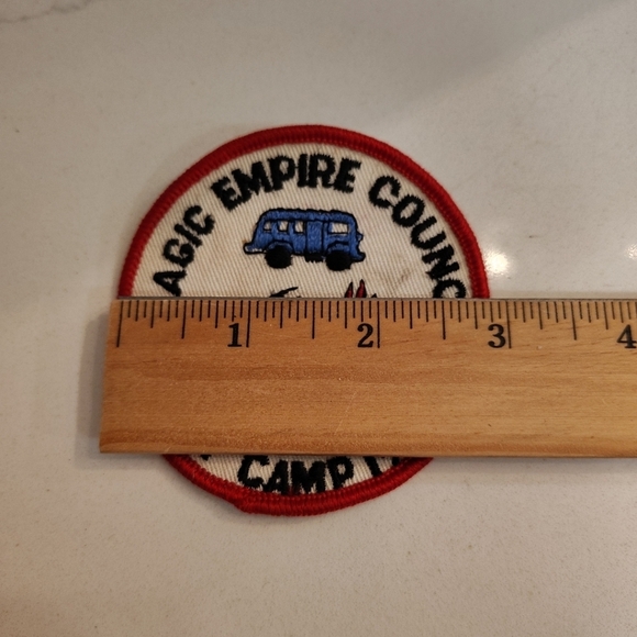 Vintage Magic Empire Council Day Camp Patch 1969 - Picture 6 of 6
